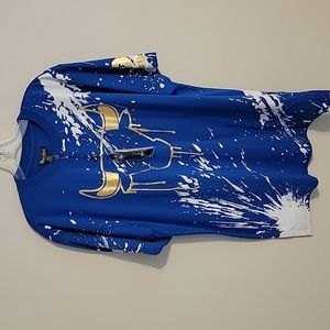 Bare Fox Chicago Bulls Paint Shirt Size XXL